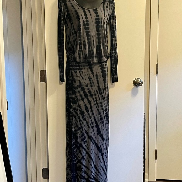 YOUNG FABULOUS & BROKE Tye-dye Maxi Dress - Picture 1 of 4